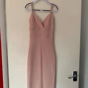 Miss Selfridge Blush Midi Dress